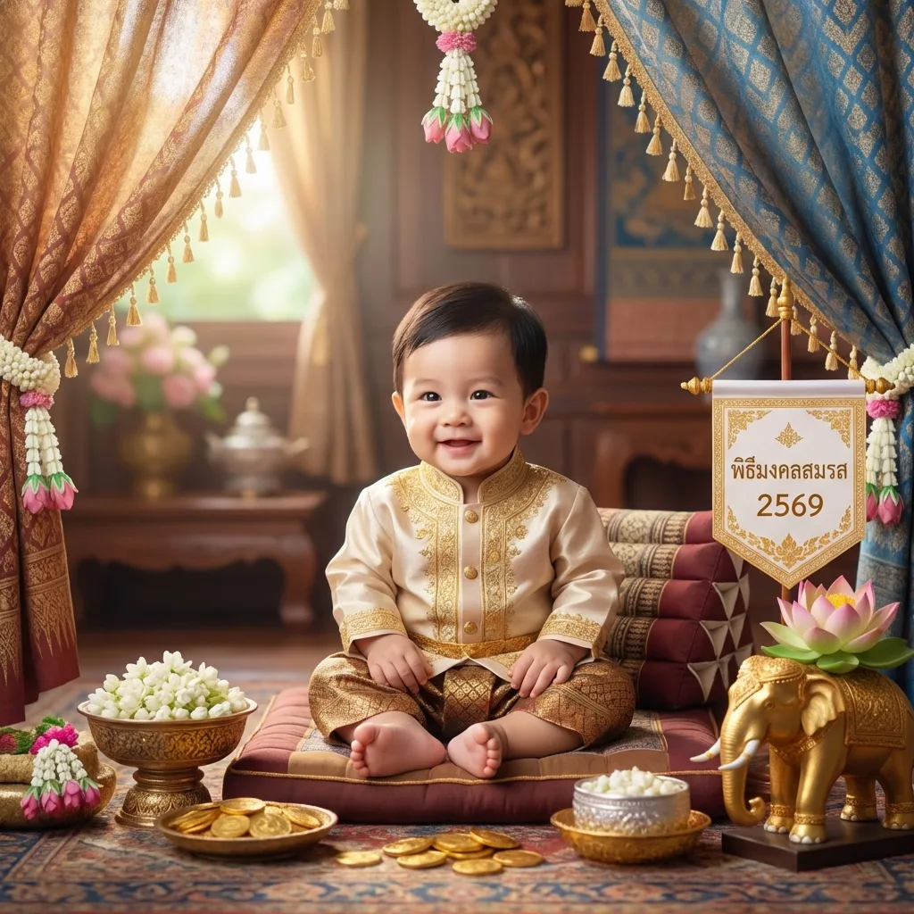 100 ชื่อมงคลลูกชาย 2569 ชื่อจริงความหมายดี เสริมดวง